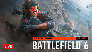 🔴LIVE - DR DISRESPECT - BATTLEFIELD 6 KILL CHALLENGE - VS VISS
