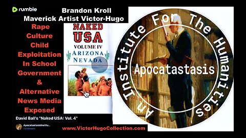 Brandon Kroll VictorHugo Martial Law USA Apocatastasis Jim Fetzer Revolution Radio Fuel R*pe