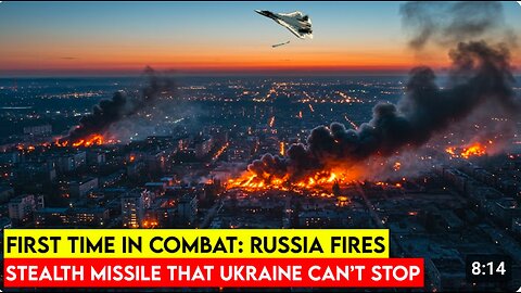 Shocking debut! Russia's new stealth missile destroys Ukrainian base before it is detected!