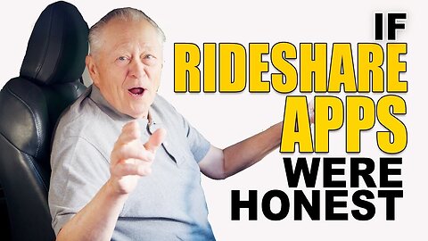 If Rideshare Apps Were Honest - Honest Ads (Uber, Lyft Parody)