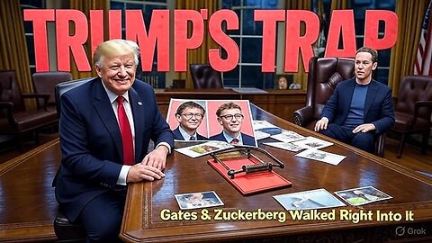 TRUMP'S MASTER TRAP: Why He Just Met With Gates & Zuckerberg At The White House