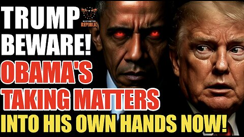 TRUMP Beware! Obama’s Taking Matters Into His Own Hands Now! 