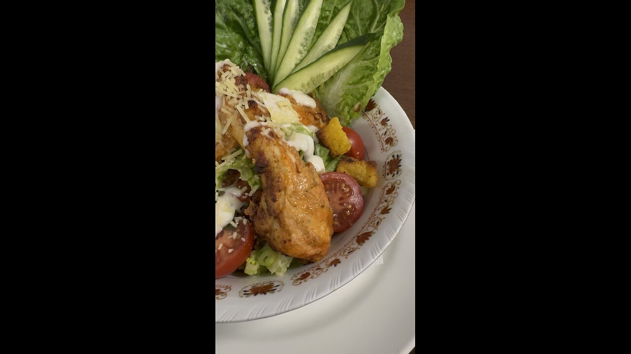 Tandoori Chicken Caesar Salad