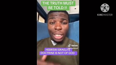 RE: HEBREW ISRAELITE DOCTRINE IS NOT OF GOD!! #plantationchristianity