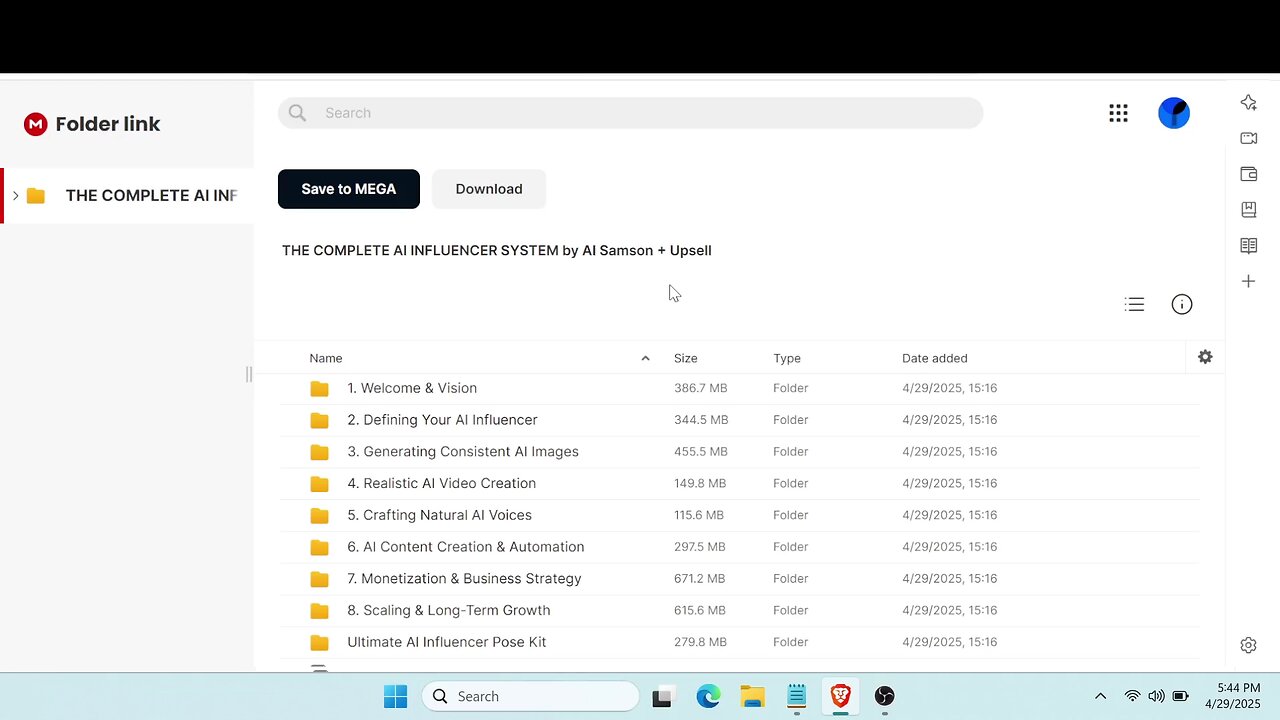 (courseslibrary.com)AI Samson - The Complete Ai Influencer System + Upsell Course download