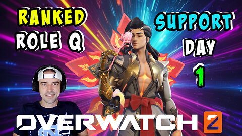 🔴LIVE - DAY 1 - TRYING OVERWATCH 2 RANKED ROLE Q AGAIN WITH NEFFEX MUSIC