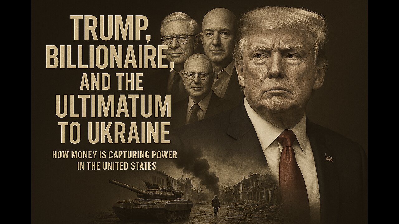 Трамп, миллиардеры и ультиматум Украине: как деньги захватывают власть в США