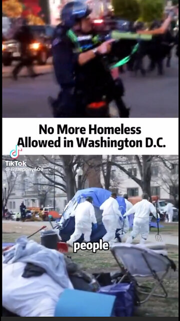 No More Homeless Allowed in Washington D.C.