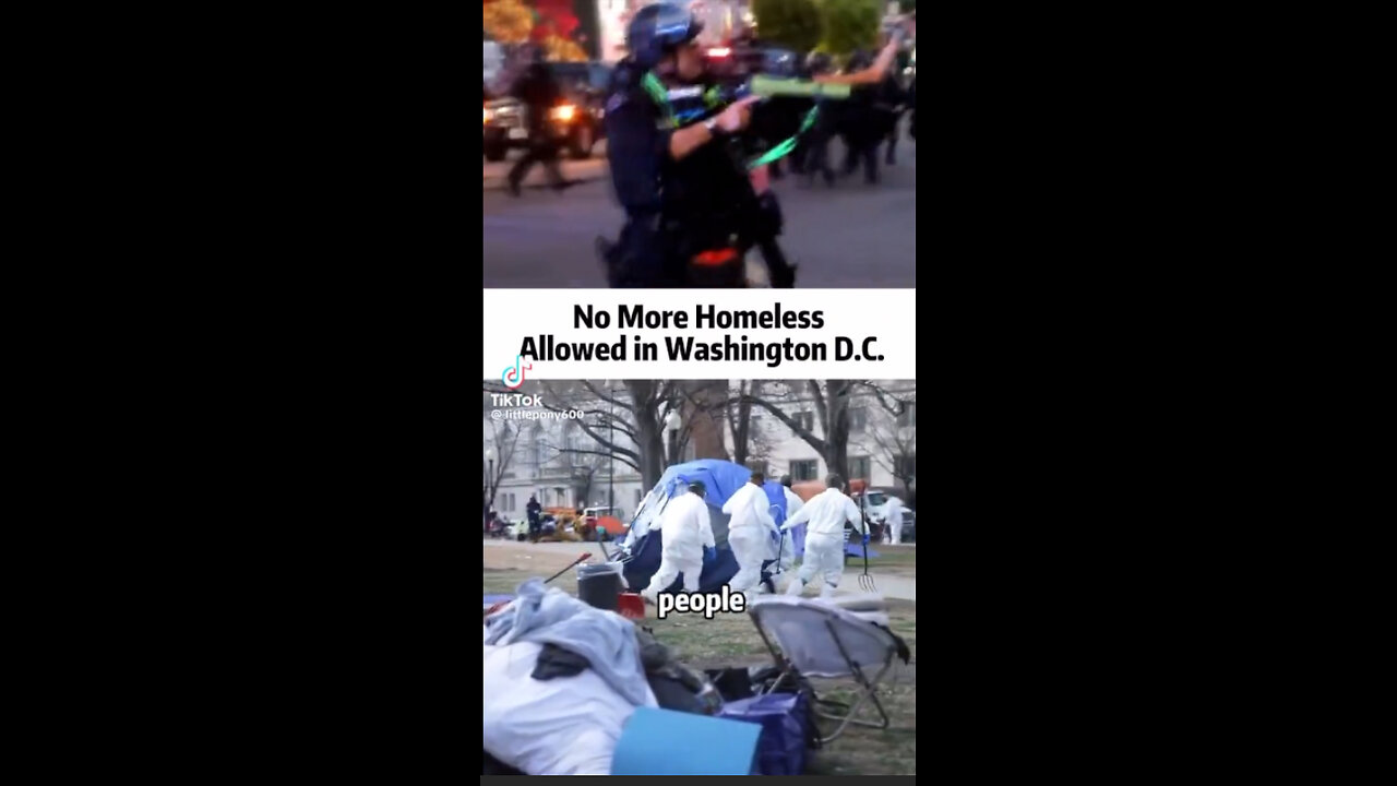 No More Homeless Allowed in Washington D.C.
