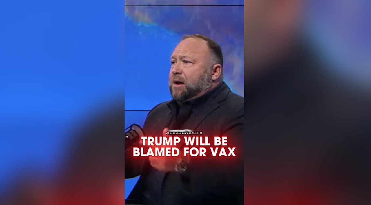 Alex Jones: Trump Set Himself up To Take The Blame For The Death Shot Genocide - 4/3/21