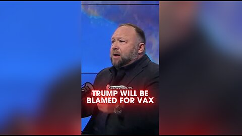 Alex Jones: Trump Set Himself up To Take The Blame For The Death Shot Genocide - 4/3/21
