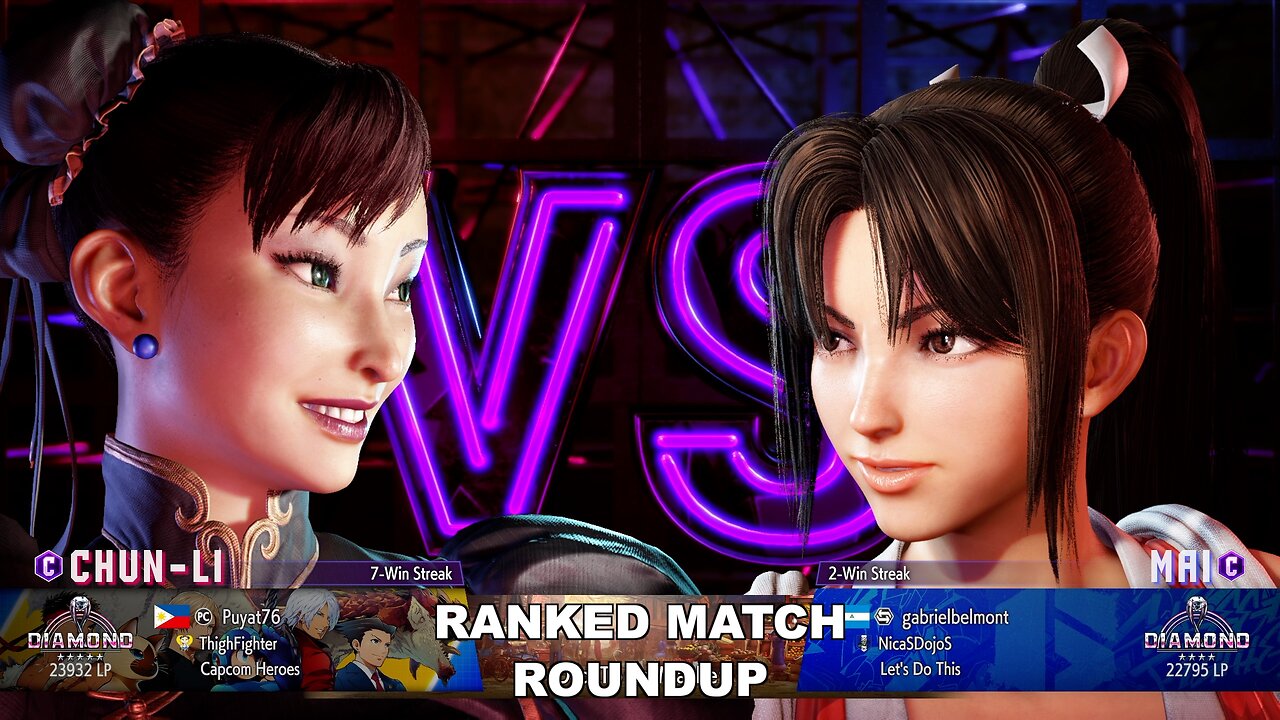 Kuya Kalbo SF6 Ranked Match Roundup. Chun Li 4 star Diamond Rank [Hori Fight Stick]