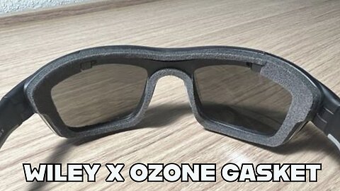 Wiley X Ozone Click Air Gasket removal