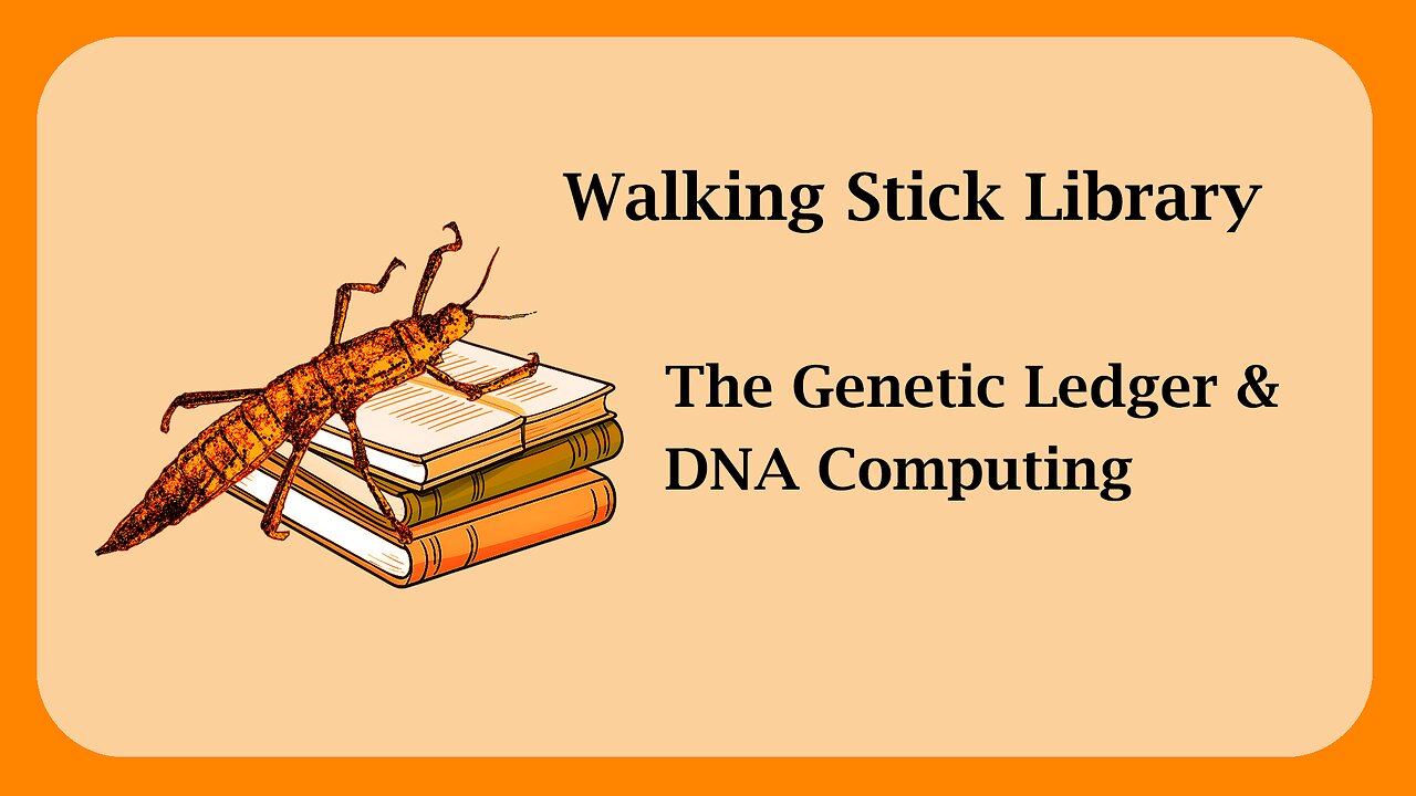The Genetic Ledger and DNA Computing