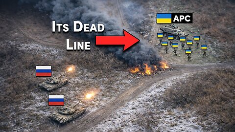 WATCH: Infantry Assault on Ukrainian Trench Backed by T-90 and T-72 Tanks