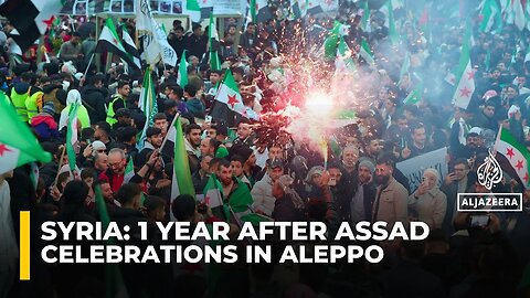 Syrians in Aleppo celebrate freedom but face billions in reconstruction costs