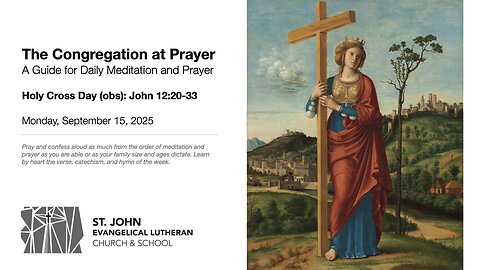 Holy Cross Day (obs): John 12:20-33