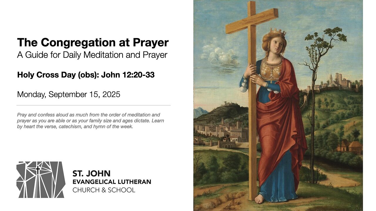 Holy Cross Day (obs): John 12:20-33