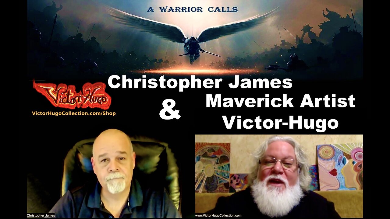 A Warrior Calls Christopher James Victor Hugo SonOfEnos SGT Report Jim Fetzer Stew Peters Mike Adams
