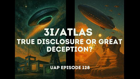 Episode 128 - 3I/Atlas: True Disclosure or Great Deception | Uncovering Anomalies Podcast (UAP)