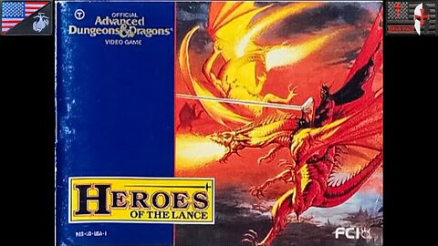 The S2 Intel Hub: "AD&D: Heroes of the Lance" (NES - 1991) [Instruction Manual - English Version]