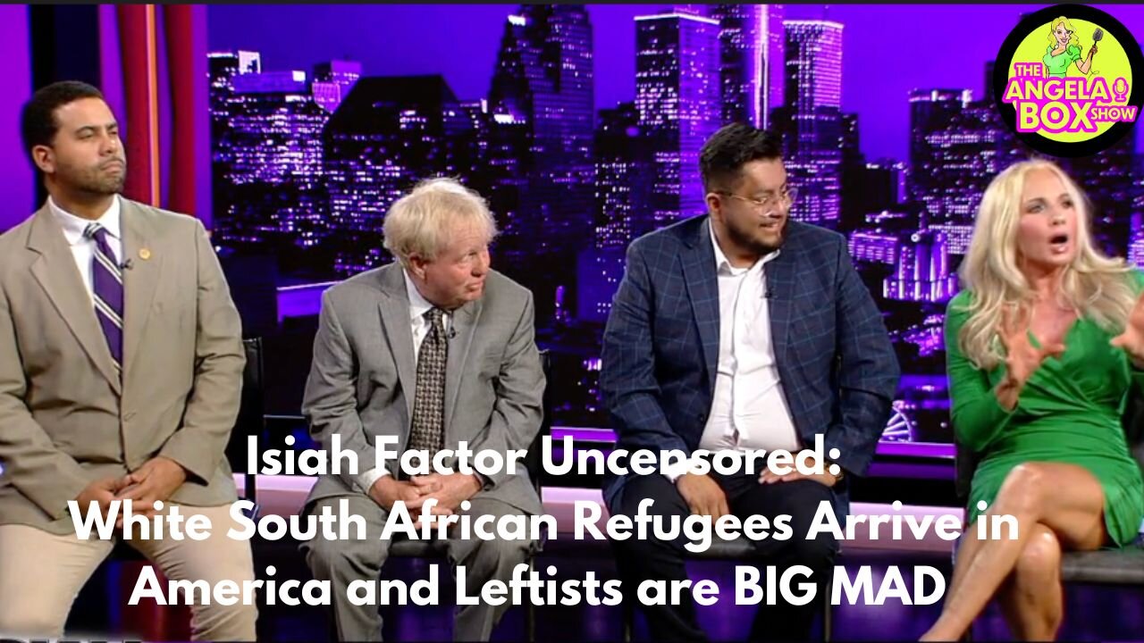 Isiah Factor: White South African Refugees Arrive in America and Leftists are BIG MAD