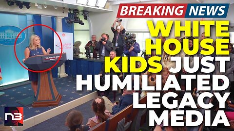 🚨BREAKING: Kids At White House PERFECTLY MOCK Years Of Media Bias! Press Corps STUNNED!
