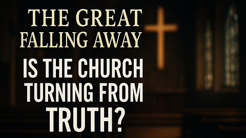 Shocking Stats Reveal the Great Falling Away in the Church is Happening Now!