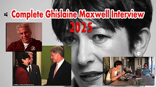 Ghislaine Maxwell Interview 2025 - Epstein Investigation
