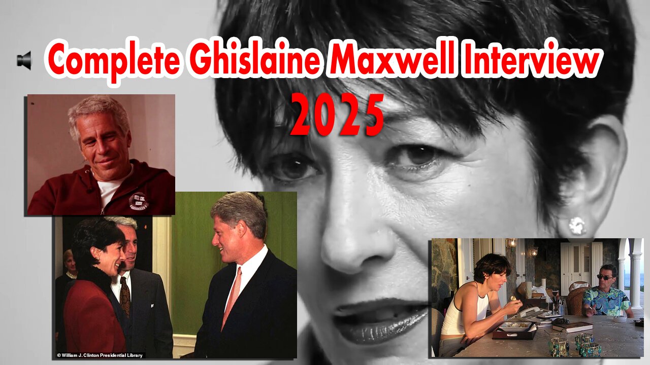 Ghislaine Maxwell Interview 2025 - Epstein Investigation