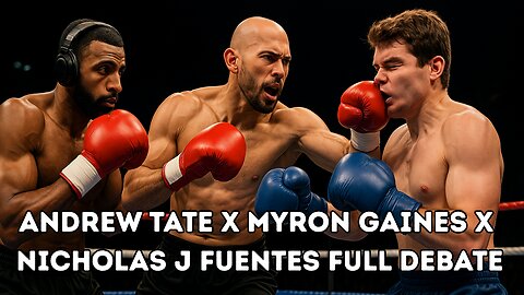 Nick Fuentes x Andrew Tate x Myron Gaines FULL DEBATE and Reaction