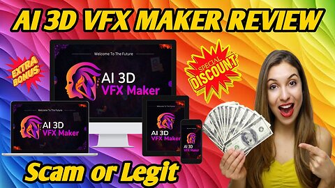 AI 3D VFX MAKER REVIEW - AI 3D VFX CGI MAKER = Viral Reels + Profitable Ads in Seconds
