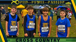 Cross Country Meet 1 | Speed, Power & Passion Kids Racing Hard & Cheering Together