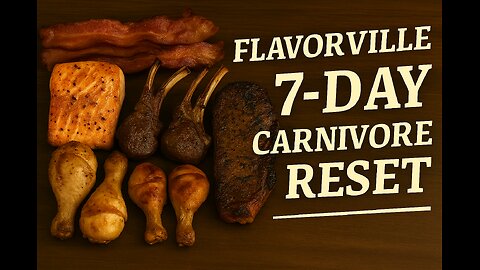 FlavorVille Carnivore Reset | 7-Day High-Protein Meal Plan for Results