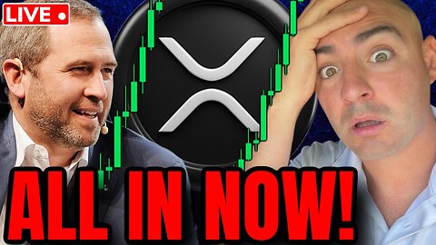 XRP ALL IN RIGHT NOW BITCOIN PUMPING! RIPPLE CEO SPEAKS!