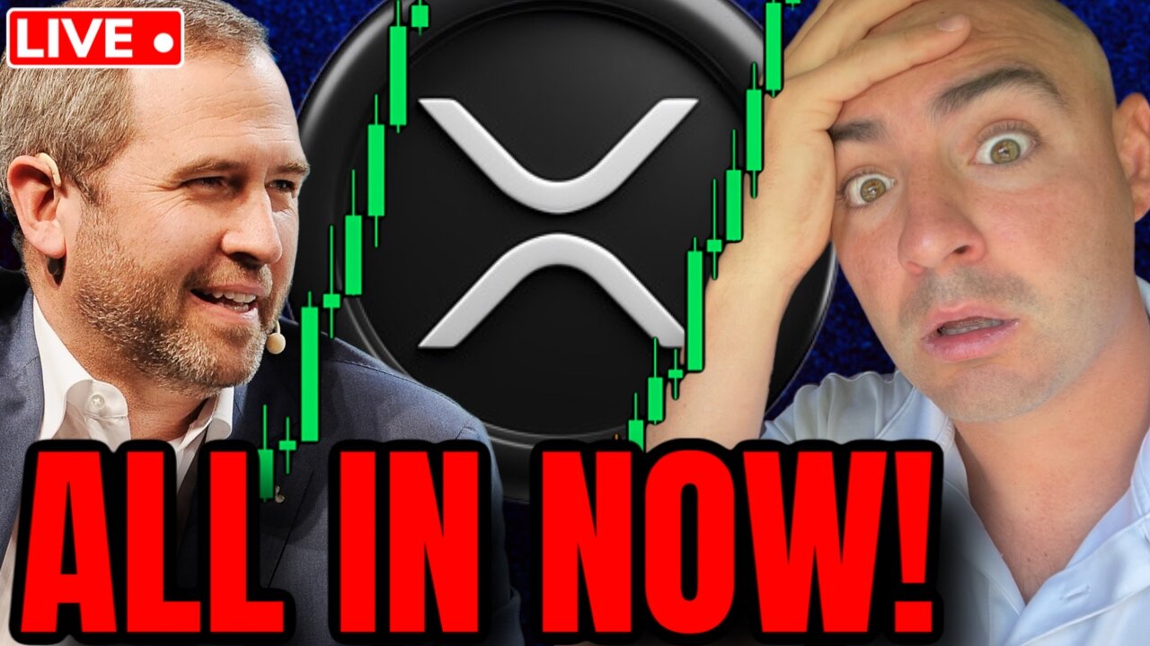 XRP ALL IN RIGHT NOW BITCOIN PUMPING! RIPPLE CEO SPEAKS!