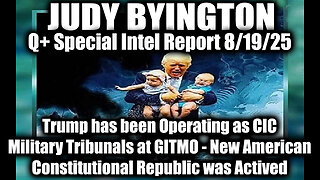Military Tribunals at GITMO. 8-18-25-AT-8PM-CST-55G-EST #TRUTH