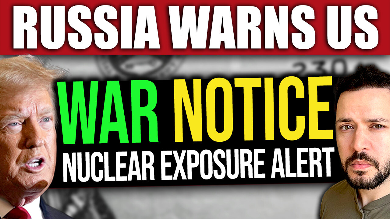 BREAKING: Russia Puts the US on Notice - Nuclear Warning Issued