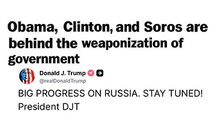 Obama, Hillary, & Soros Are The Architects Against Trump And The American People