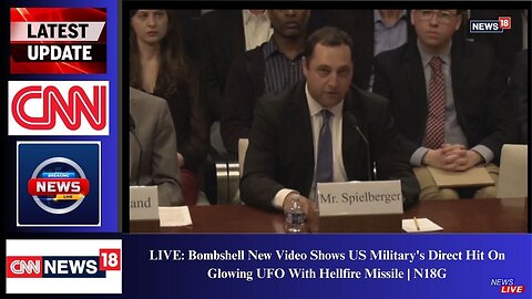 LIVE: Bombshell New Video Shows US Military's Direct Hit On Glowing UFO With Hellfire Missile | N18G