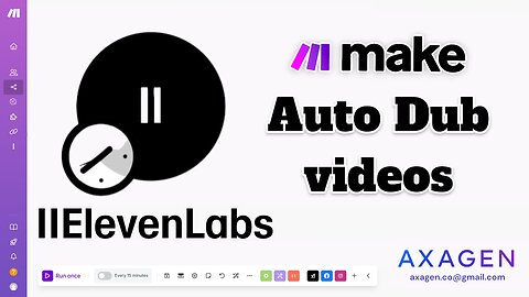AI Video Dubbing Automation (ElevenLabs + Make.com)