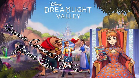 Royal Game Time: Chilling and playing Disney Dreamlight Valley and Fall Guys!