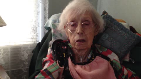 Mom's final words.