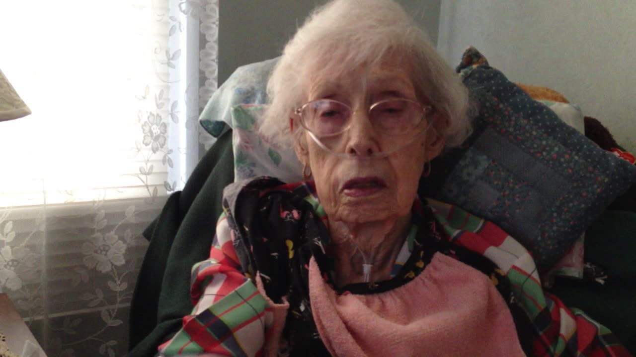 Mom's final words.