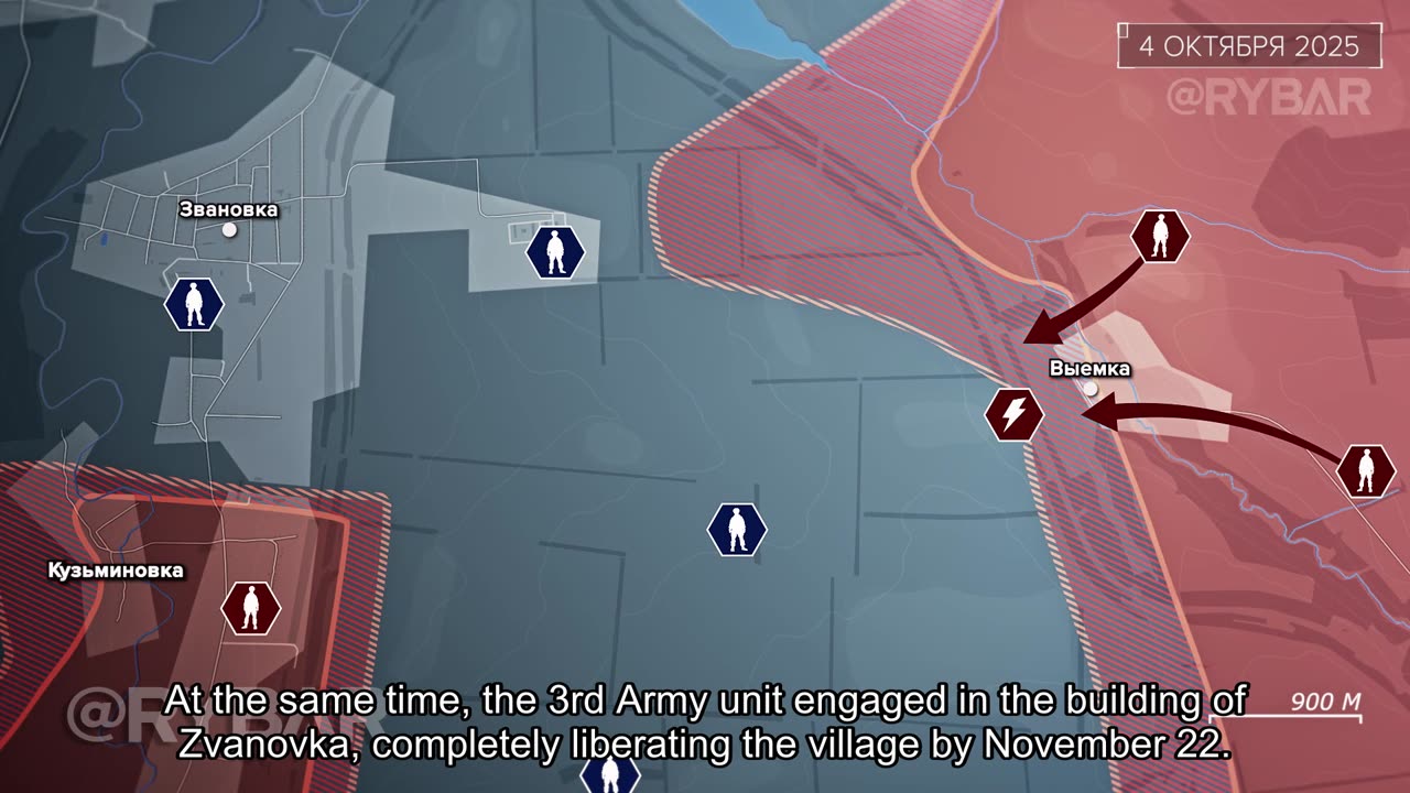 🇷🇺 🏹 🎣 Rybar’s Analysis: Seversk Approaches