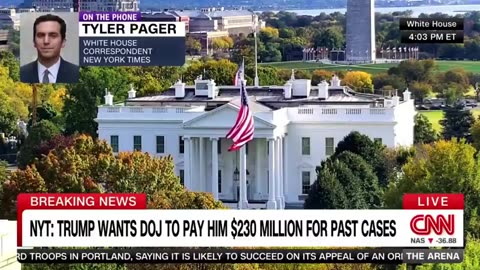 Trump is reportedly demanding the Department of Justice pay him 230M in compensation
