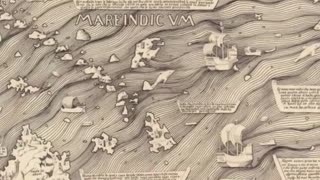 This map of the Earth, created in 1450, is one of the most enigmatic maps