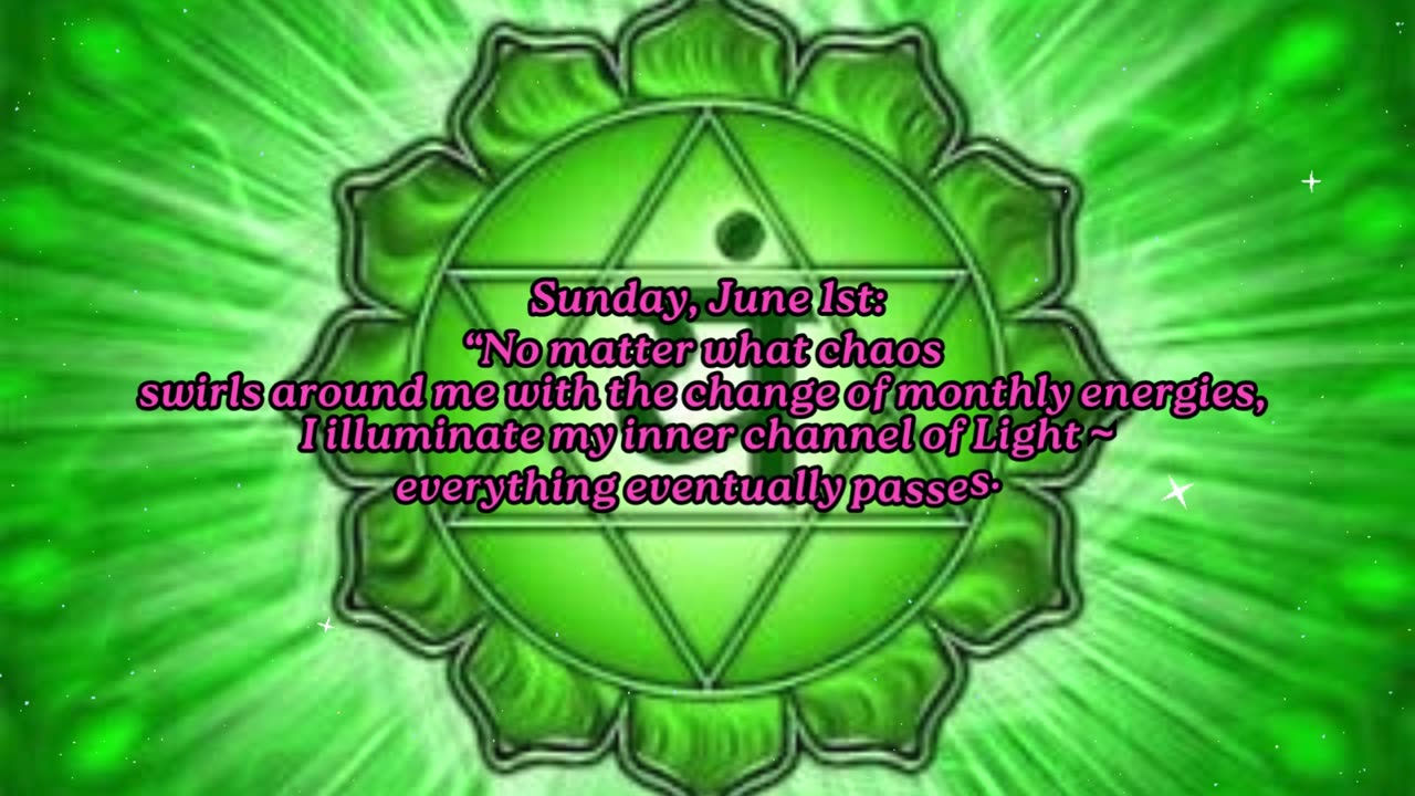 Everything Passes... ~ Sunday, June 1, 2025 Numerology @ a Glance!