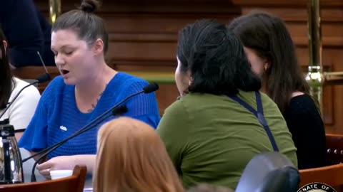 Radical pro-abortion women testified against SB31, SB33, and SB2880 - March 27, 2025