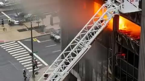 Fire caught